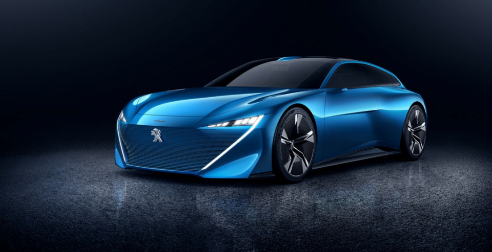 Peugeot официально представила гибридный концепт Instinct Concept