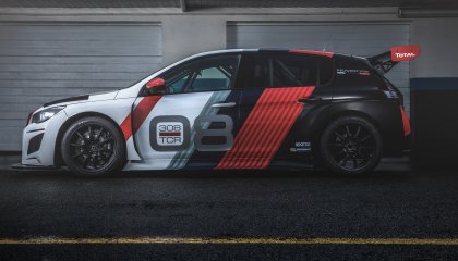 Peugeot 308 TCR 2018 Side View
