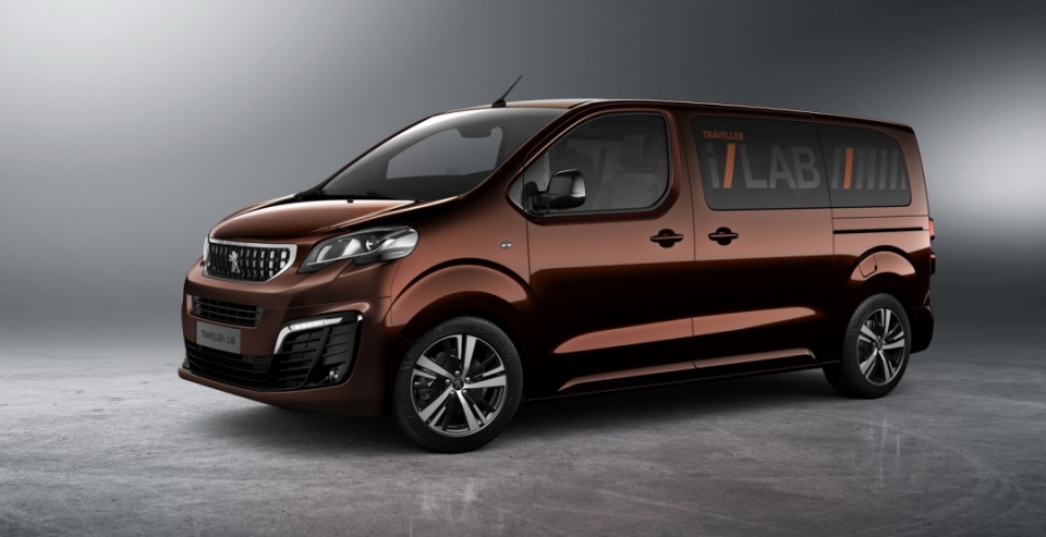 Peugeot готовит новый минивэн Traveller i-Lab, спроектированный для бизнесменов