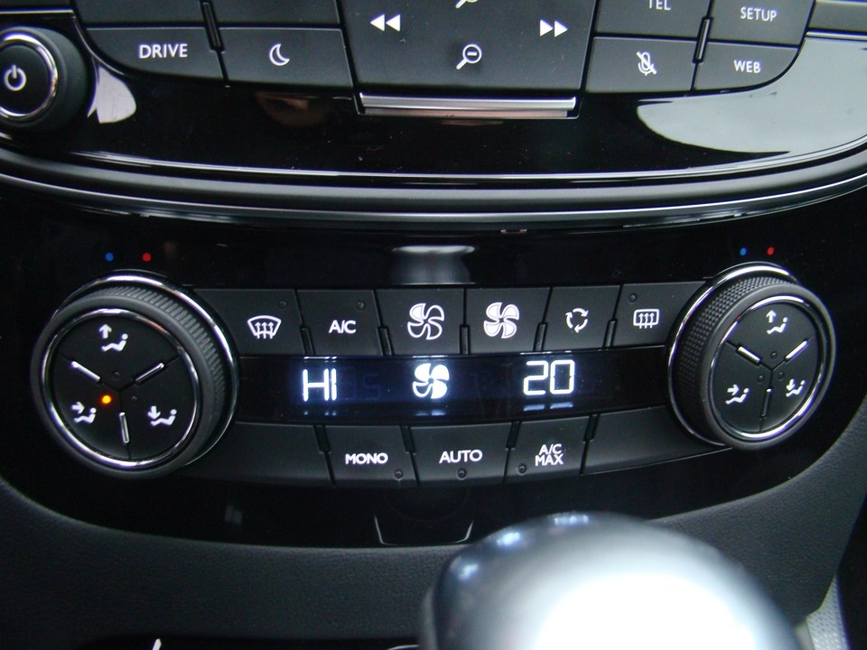 Блок климат-контроля Peugeot 508